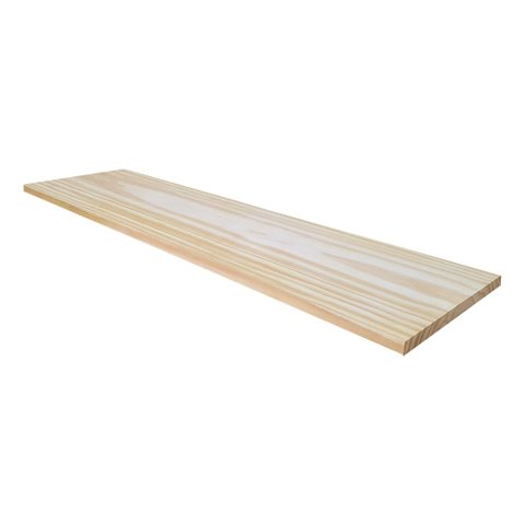 Prateleira Verticalize 1,8x24x120 em Madeira de Pinus - NATURAL