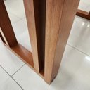 Ver imagem 2 de Sala de Jantar Karen 6 Lugares MDF com Vidro Grafite 196cm Bom Pastor