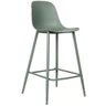 Banqueta Modus Média com Estrutura em Aço:verde Aloe - 1