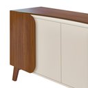 Ver imagem 4 de Buffet 4 Portas Elegance Off White/cedro Artely