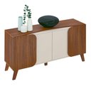 Ver imagem 1 de Buffet 4 Portas Elegance Off White/cedro Artely