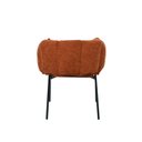 Ver imagem 5 de Cadeira para Sala de Jantar Joy Estofada com Base de Aço