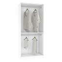 Ver imagem 1 de MÓDULO CLOSET CABIDEIRO DUPLO 100% MDF M512.B MUNDI MOVEIS