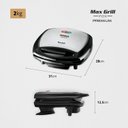 Ver imagem 2 de Sanduicheira Elétrica Max Grill 1200w 127v G-07 Mondial