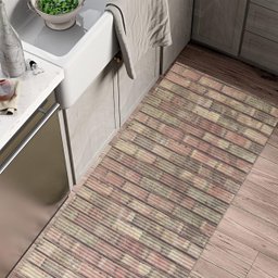 Tapete Passadeira Cozinha Antiderrapante 3 M X45cm Estamp.07 - 2