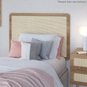 Ver imagem 6 de Cabeceira Solteiro 90 Cm Palhinha Oslo 27966 Hanover Artesano