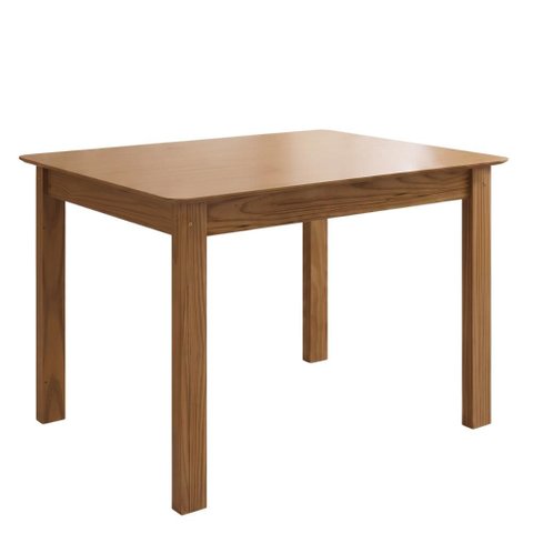 Mesa de Jantar Repleta Madeira Maciça 115x90 cm