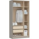 Ver imagem 4 de Guarda Roupa Modulado 4 Peças Wood