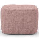 Ver imagem 4 de Poltrona de Amamentação com Balanço e Puff Orgânico Saori W01 Linho Rosa - Lyam Decor