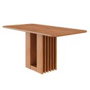 Ver imagem 1 de Mesa para 4 Lugares Tampo em Mdf Mesa 130cm Moderna Ariela Cimol Cinamomo