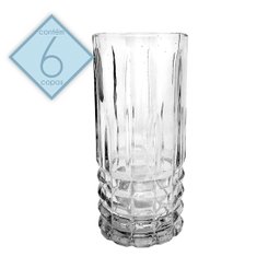 Kit 7 Pçs Jarra de Vidro com Alça 1l + Jogo de 6 Copos 270ml - 4