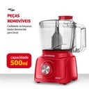 Ver imagem 6 de Mini Processador Turbo Pratic 300w 220v Mp-16-r Mondial