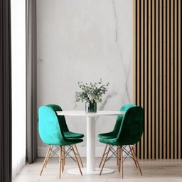 Papel de Parede Painel 3D Mármore Calacata 2M Revestimento Auto Colante Brilho Marmorizado - 2