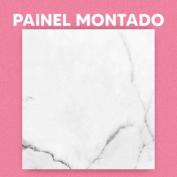 Papel de Parede Painel 3D Mármore Calacata 2M Revestimento Auto Colante Brilho Marmorizado - 3