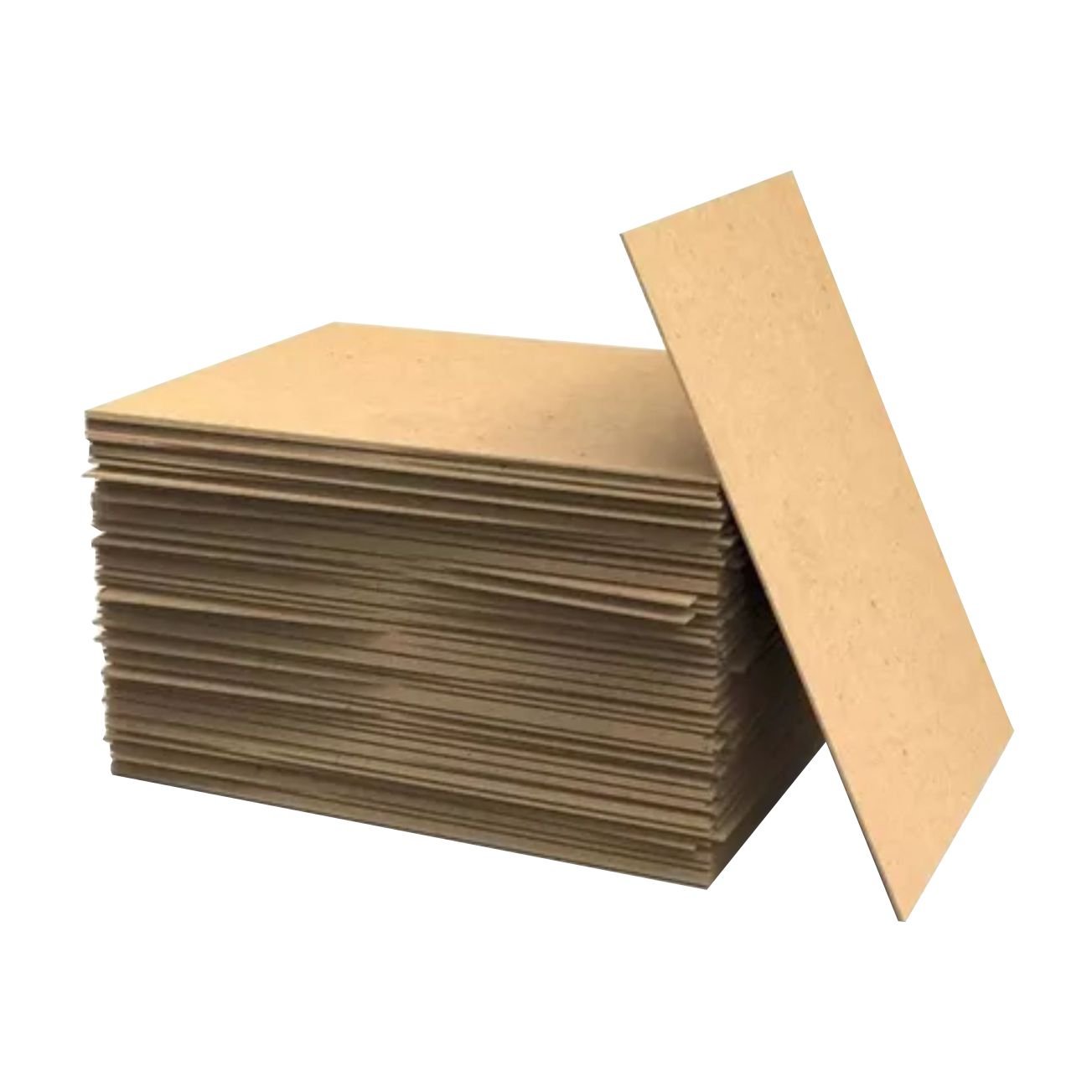 Chapa Mdf Cru 3mm Placa 21x29,7 Cm A4 para Artesanato Adesivo 30 Unidades - 1