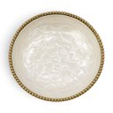 Ver imagem 4 de Centro de Mesa Dourado com Branco Perolado a: 10cm