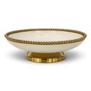 Ver imagem 3 de Centro de Mesa Dourado com Branco Perolado a: 10cm