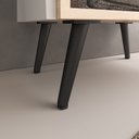 Ver imagem 6 de Gabinete com Pés para Banheiro Gales Branco/Faia