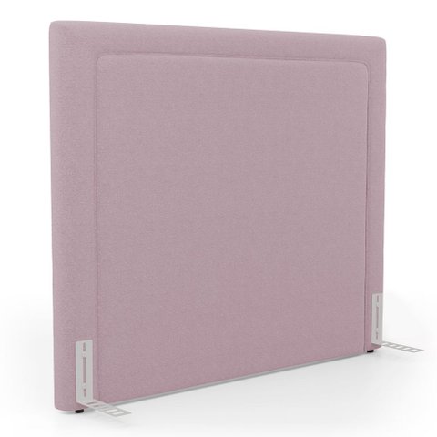 Cabeceira Cama Box Casal Padrão Alba 140cm com Frame Bouclé Rosé - Desk Design