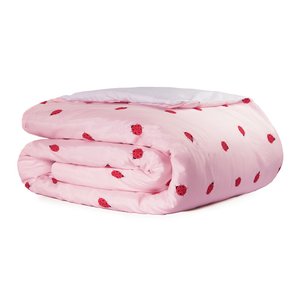 Capa Edredom Solteiro Algodão Percal 150 Fios Duvet Essencialle:joaninha