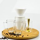 Ver imagem 3 de Kit 2 Xícaras de Vidro 270ml Martin Alça Quadrada