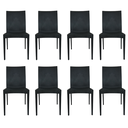 Ver imagem 1 de Cadeira Rattan Preta - Kit com 8