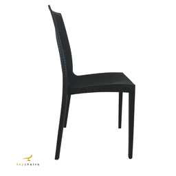 Cadeira Rattan Preta - Kit com 8 - 2