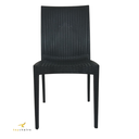 Ver mais imagens de Cadeira Rattan Preta - Kit com 8