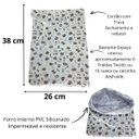 Ver imagem 4 de Kit Saco Impermeável Roupa Molhada Bebê Infantil Safari Bco