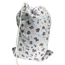 Ver imagem 5 de Kit Saco Impermeável Roupa Molhada Bebê Infantil Safari Bco