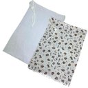 Ver imagem 3 de Kit Saco Impermeável Roupa Molhada Bebê Infantil Safari Bco