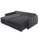 Ver imagem 4 de Sofá Cama 230 Cm Braço 15 Cm Retrátil e Reclinável Inova Meu Sofá Online