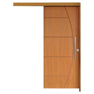 Porta de Correr Belissima 6 Trilho Embutir Pux. Tubolar Cromado 82 X 2.10 Lado Esquerdo – Hale