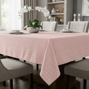 Ver imagem 6 de Toalha de Mesa Viena 10 Lugares Algodão 1,40 x 3,00 m Rosa Santa Sofia