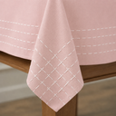 Ver imagem 7 de Toalha de Mesa Viena 10 Lugares Algodão 1,40 x 3,00 m Rosa Santa Sofia