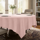 Ver mais imagens de Toalha de Mesa Viena 10 Lugares Algodão 1,40 x 3,00 m Rosa Santa Sofia