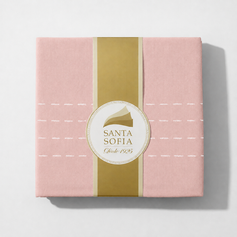 Toalha de Mesa Viena 10 Lugares Algodão 1,40 x 3,00 m Rosa Santa Sofia