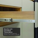 Ver mais imagens de Cozinha 6 Peças Nesher Rainha Cristaleira 100% MDF
