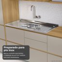 Ver imagem 5 de Cozinha 6 Peças Nesher Rainha Cristaleira 100% MDF