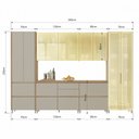 Ver imagem 4 de Cozinha 6 Peças Nesher Rainha Cristaleira 100% MDF