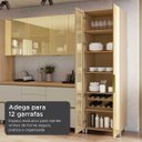 Ver imagem 3 de Cozinha 6 Peças Nesher Rainha Cristaleira 100% MDF