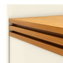 Ver mais imagens de Rack Ripado 2 Portas com Painel para Tv 50 Polegadas Astúrias 136cm