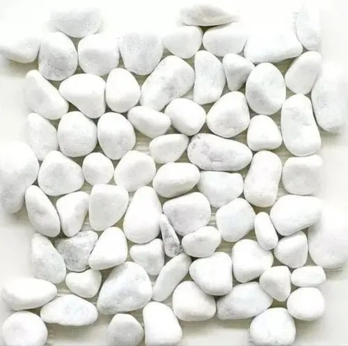 Pedras Decorativas Brancas Dolomitas Jardim Vasos - 10 kg - 7