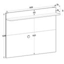 Ver imagem 4 de Rack com Painel 50" Estante em Mdp Grafite com Siena