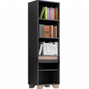 Ver imagem 5 de Rack com Painel 50" Estante em Mdp Grafite com Siena