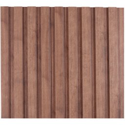 Painel Ripado de madeira MDF 270cmx1,5cmx6cm Carvalho York   - 3