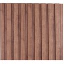 Ver imagem 3 de Painel Ripado de Madeira MDF 270CMX1,5CMX6CM Carvalho York Marrom Casablanca