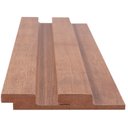 Ver imagem 7 de Painel Ripado de Madeira MDF 270CMX1,5CMX6CM Carvalho York Marrom Casablanca