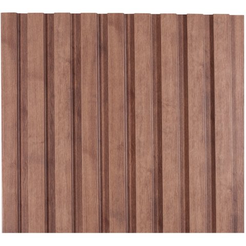 Painel Ripado de madeira MDF 270cmx1,5cmx6cm Carvalho York  