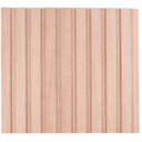 Ver imagem 1 de Painel Ripado de Madeira MDF 270CMX1,5CMX6CMMARFIM Bege/Marfim Casablanca